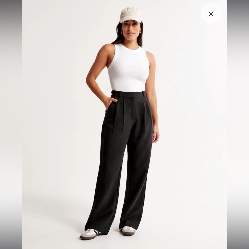 Curve Love A&F Sloane Tailored Pant size 25/0